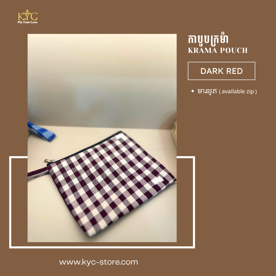 Khmer - Krama Pen bag