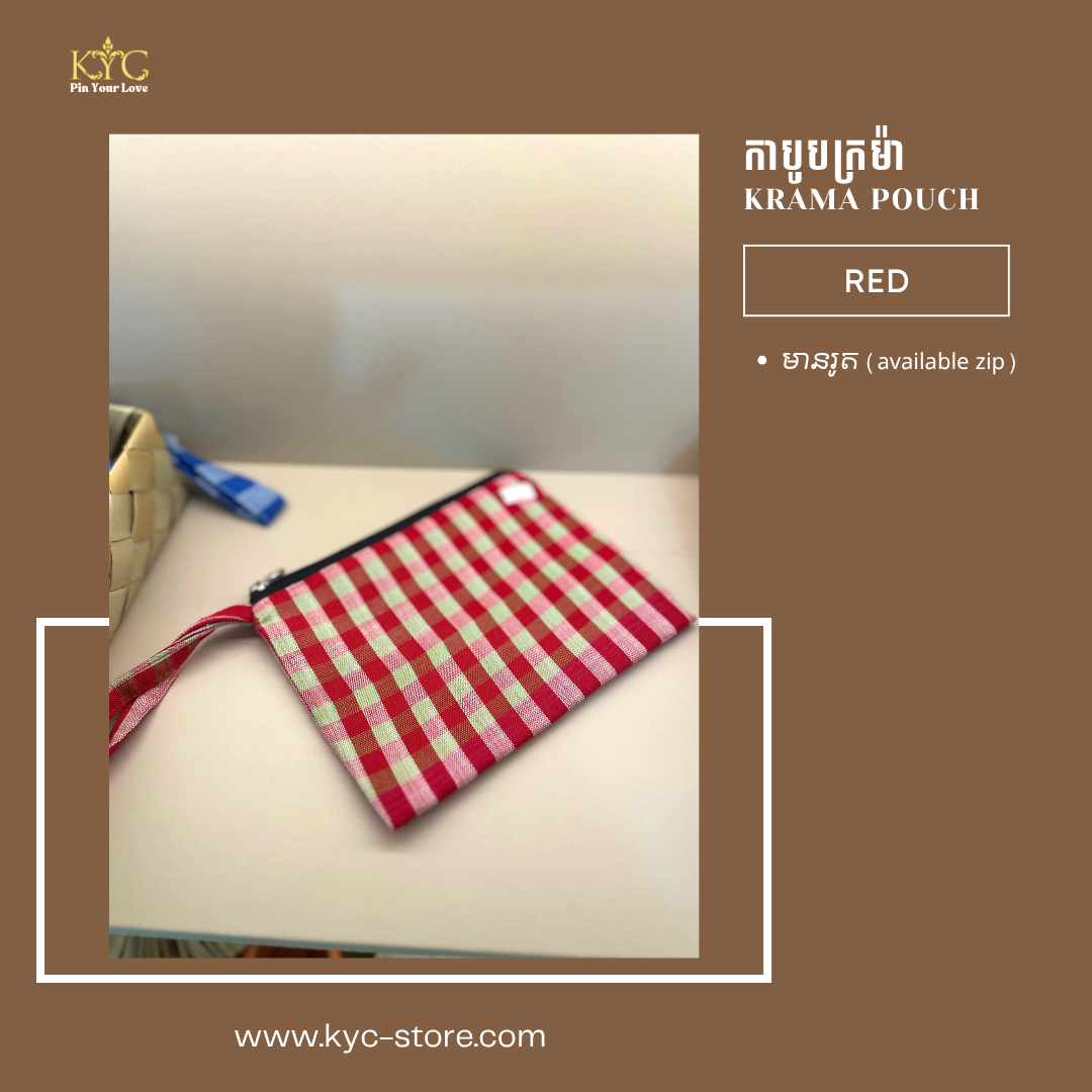 Khmer - Krama Pen bag