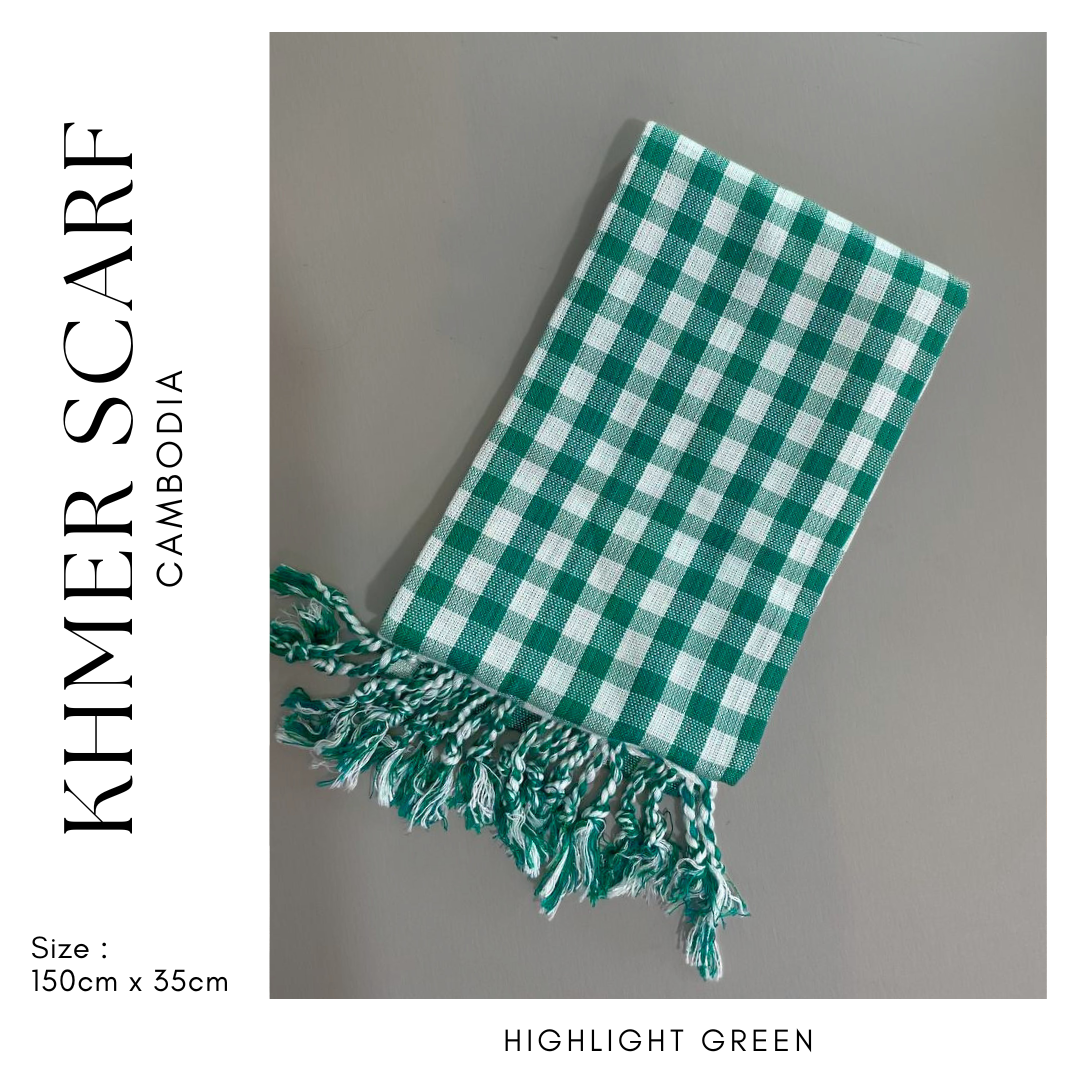 Khmer Krama ( Scarf- Normal) - ក្រម៉ាខ្មែរ S