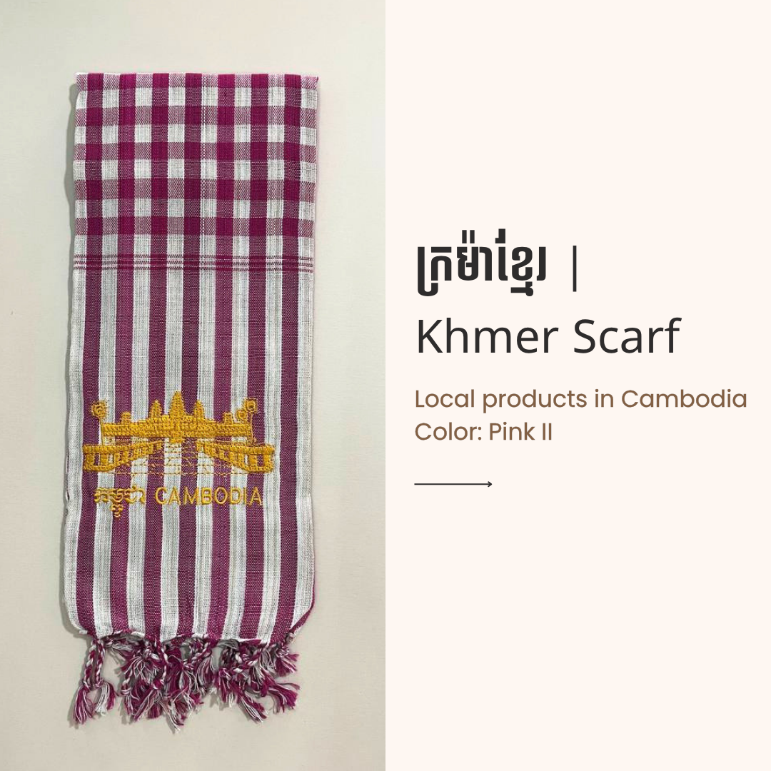 Khmer Krama (Angkor Wat - Scarf)