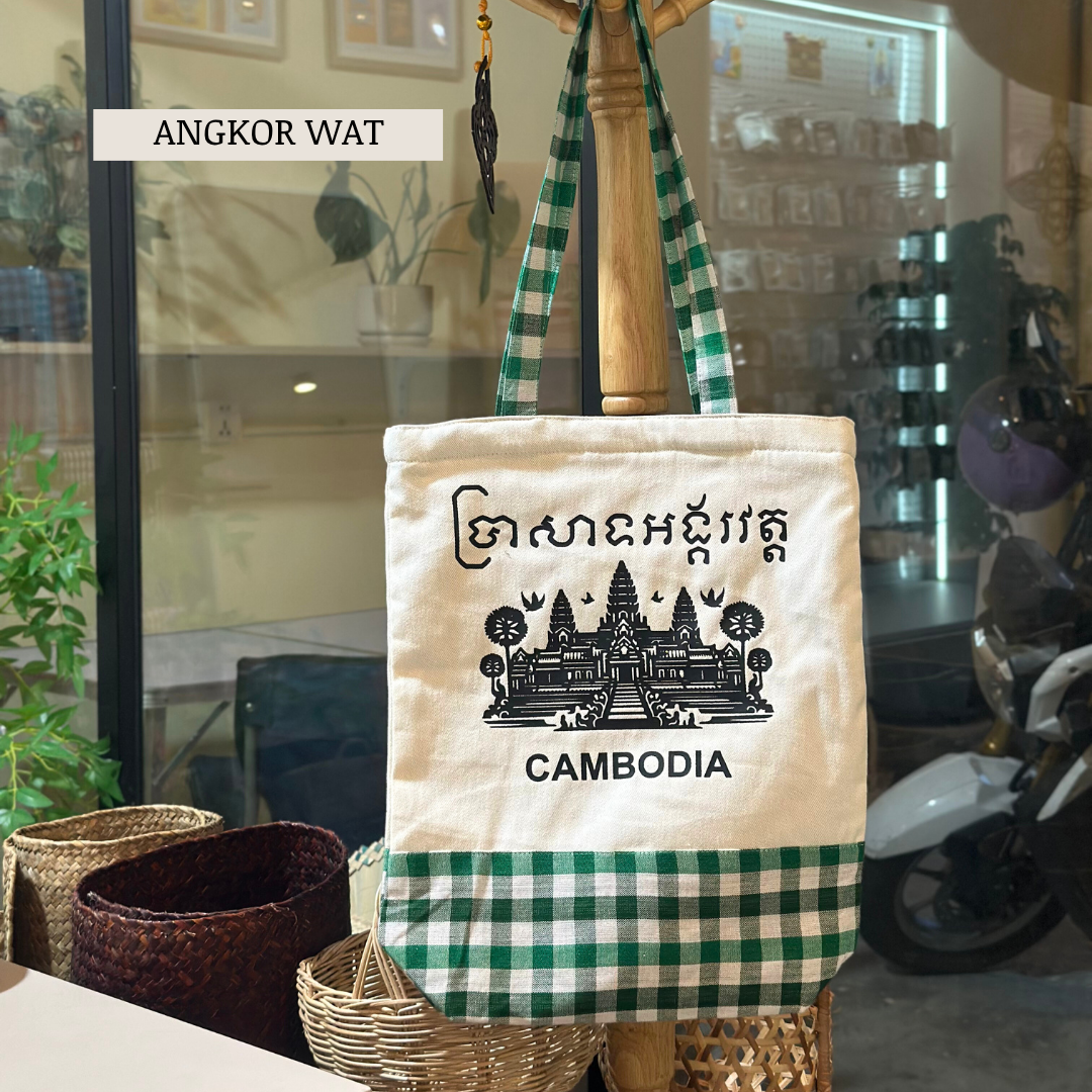 Khmer- Krama Bag II