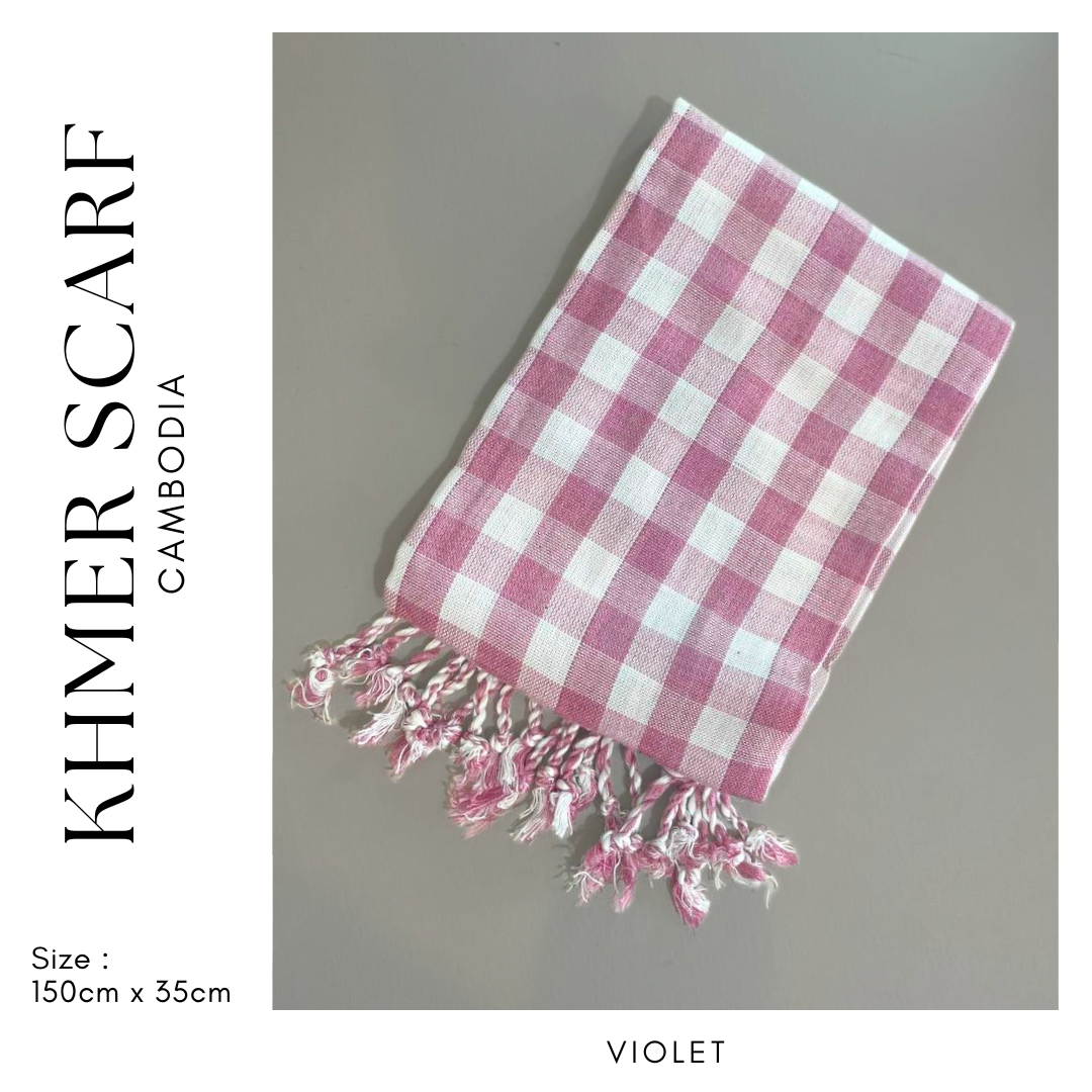 Khmer Krama ( Scarf- Normal) - ក្រម៉ាខ្មែរ S