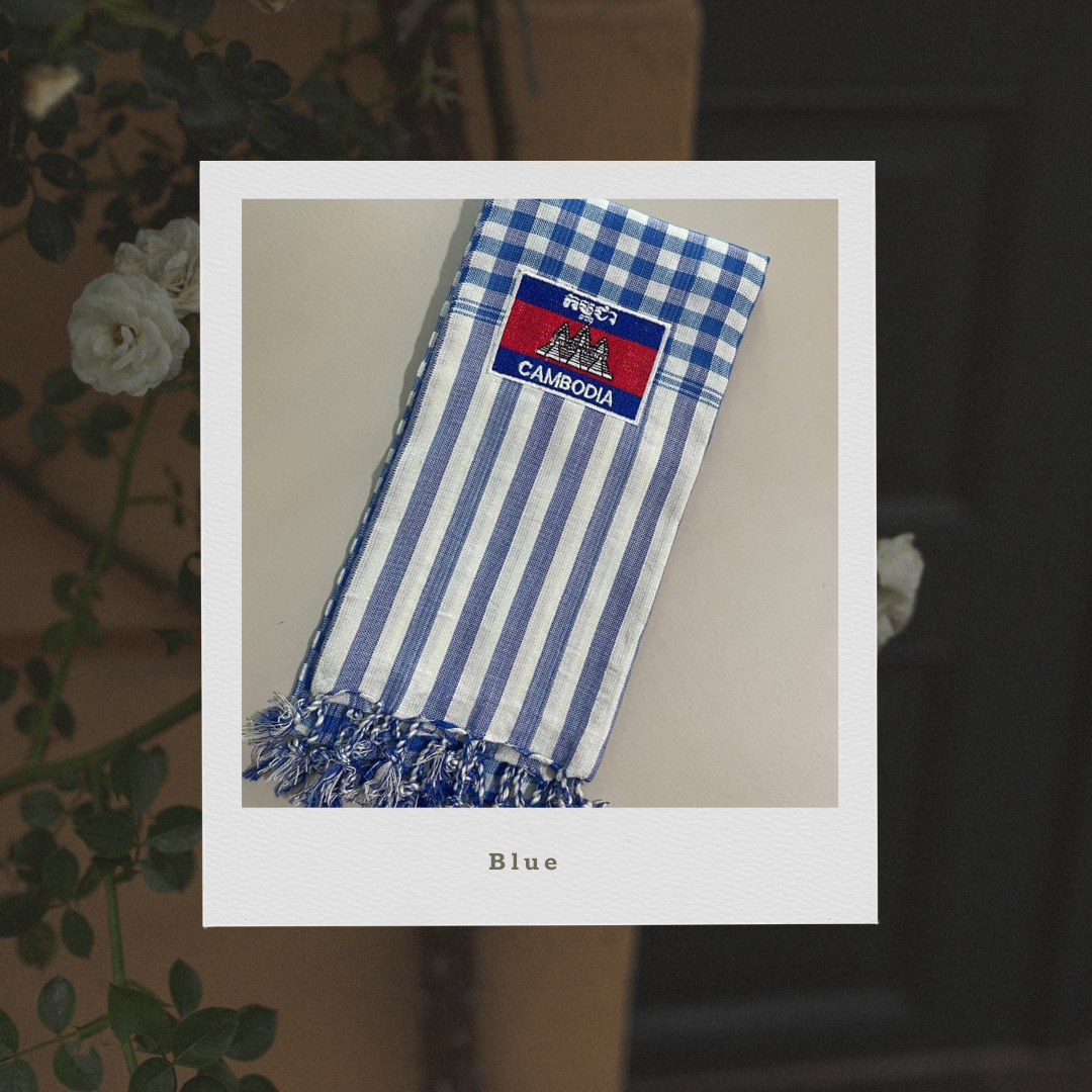 Khmer Krama (flag - Scarf)