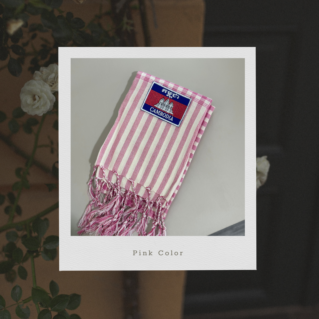 Khmer Krama (flag - Scarf)