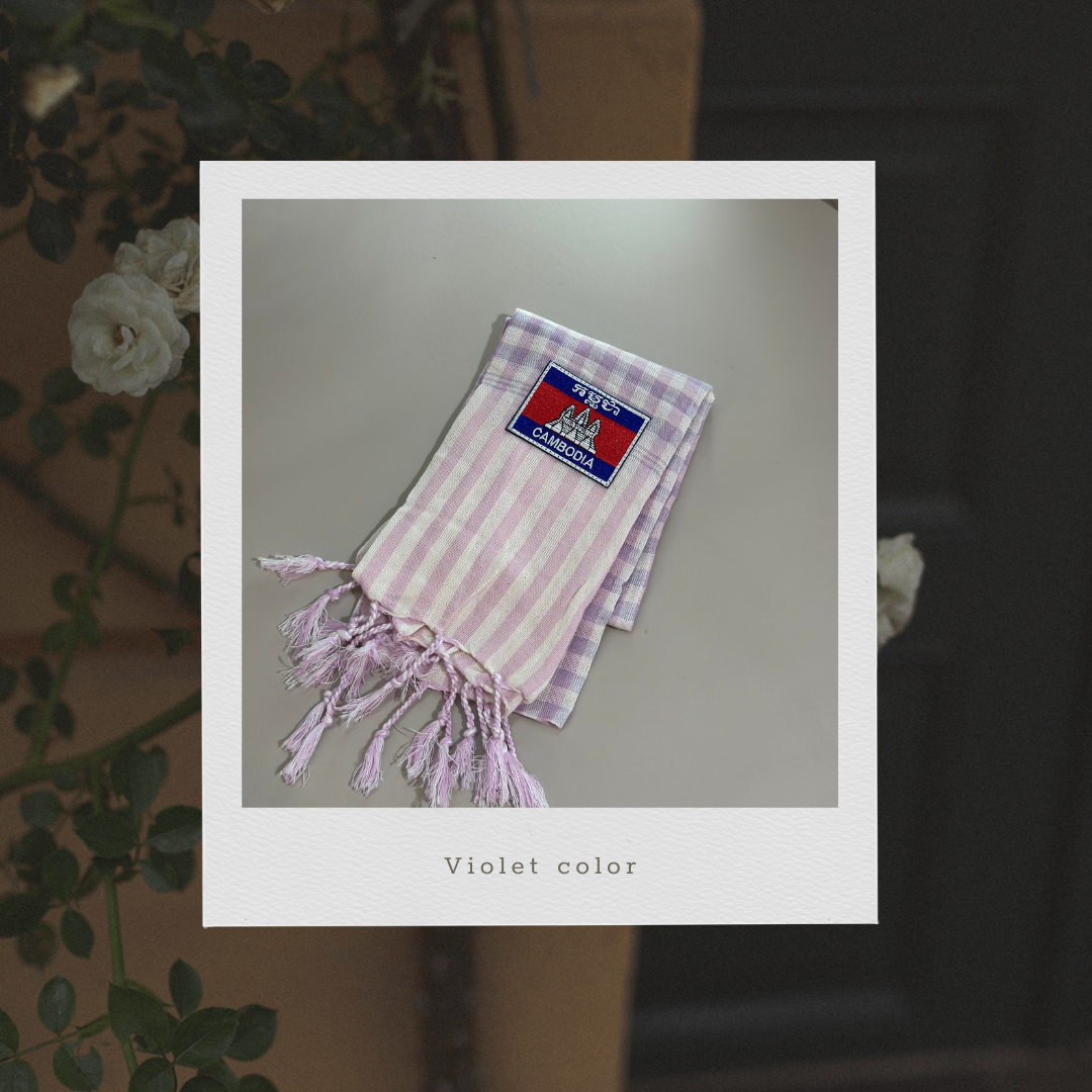Khmer Krama (flag - Scarf)