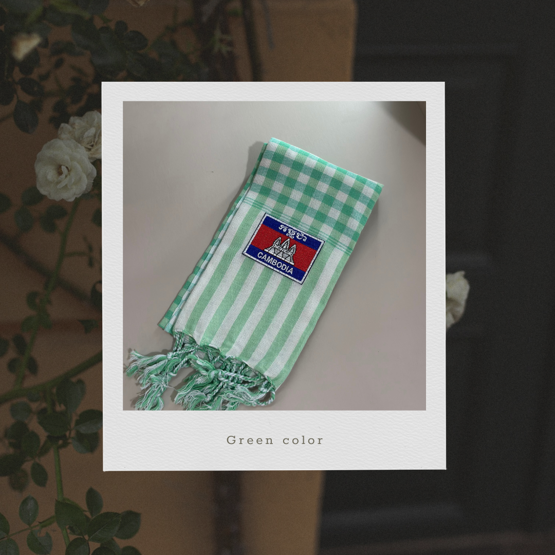 Khmer Krama (flag - Scarf)