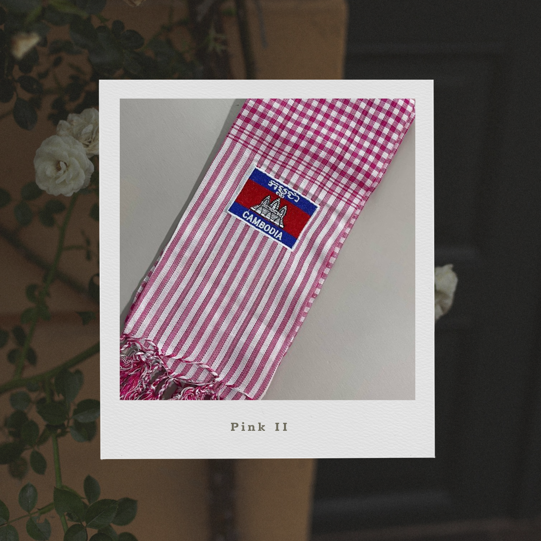 Khmer Krama (flag - Scarf)
