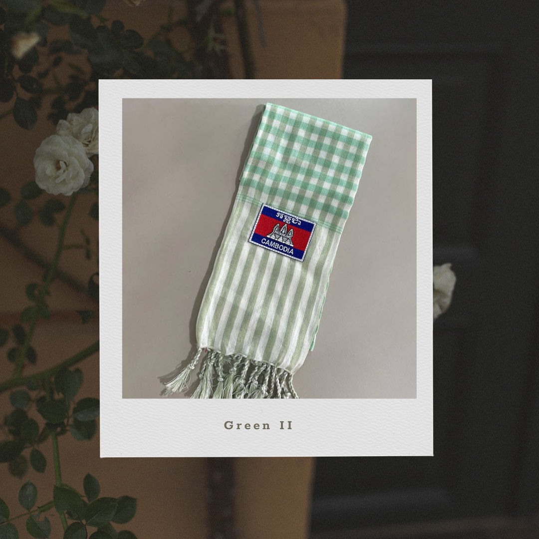 Khmer Krama (flag - Scarf)