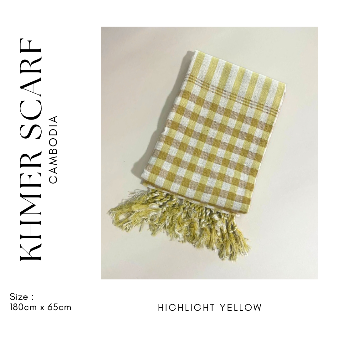 Khmer Krama ( Scarf- Normal) - ក្រម៉ាខ្មែរ S
