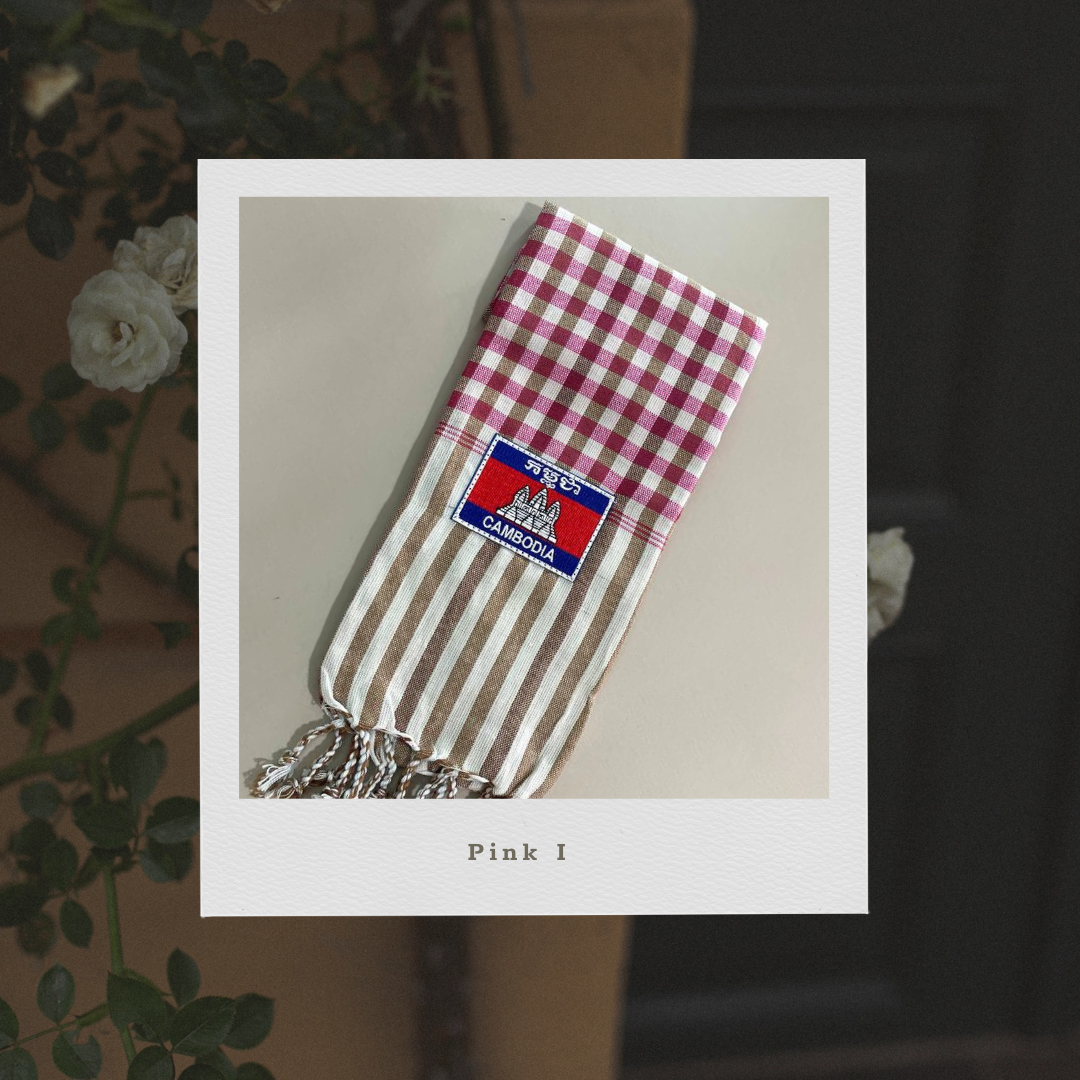 Khmer Krama (flag - Scarf)
