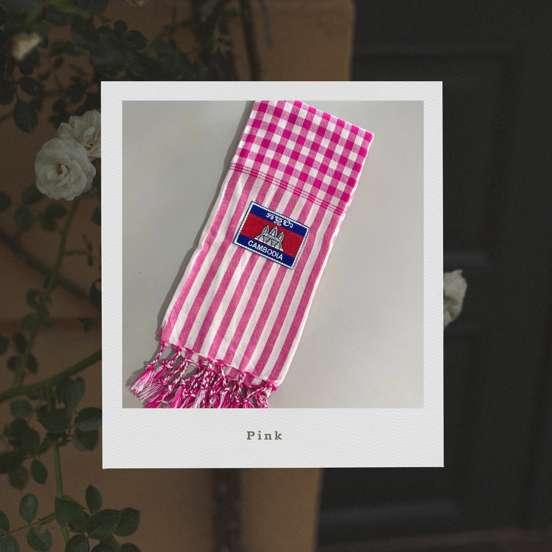 Khmer Krama (flag - Scarf)