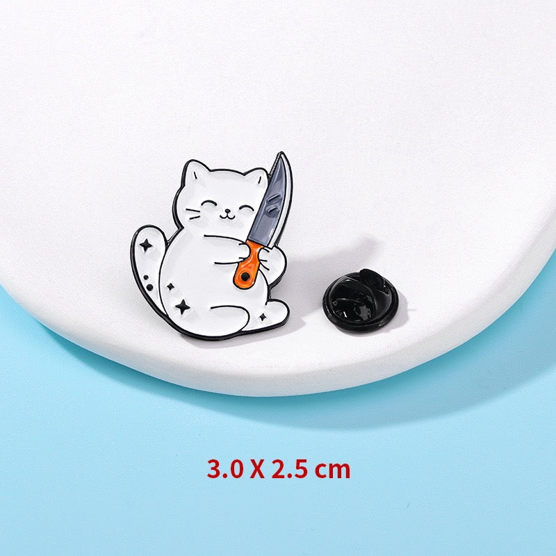 Animal - Cat With Knife