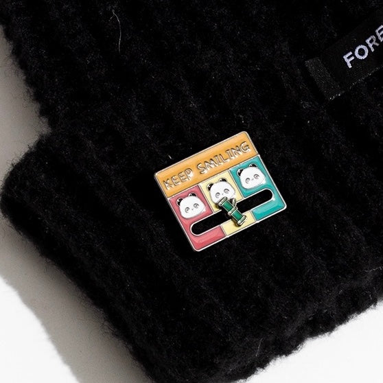 Spin - Panda "keep smile"