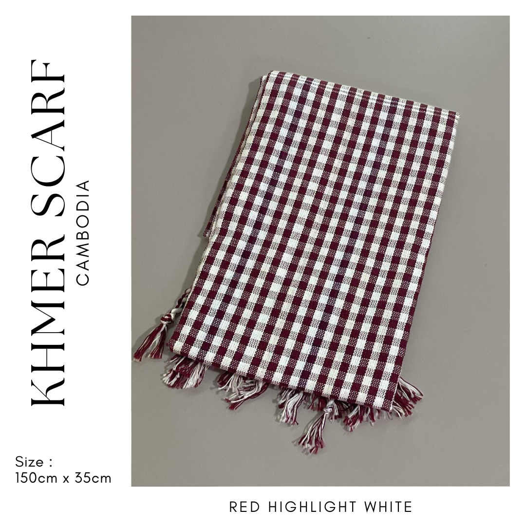 Khmer Krama ( Scarf- Normal) - ក្រម៉ាខ្មែរ S