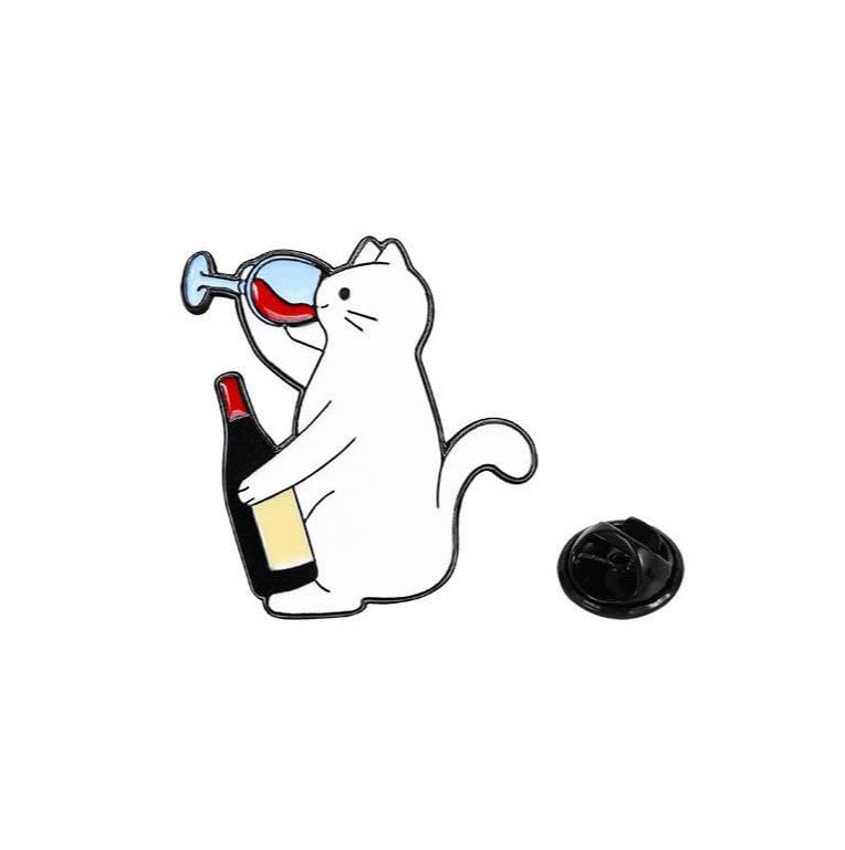 Animal - Cat With Wine