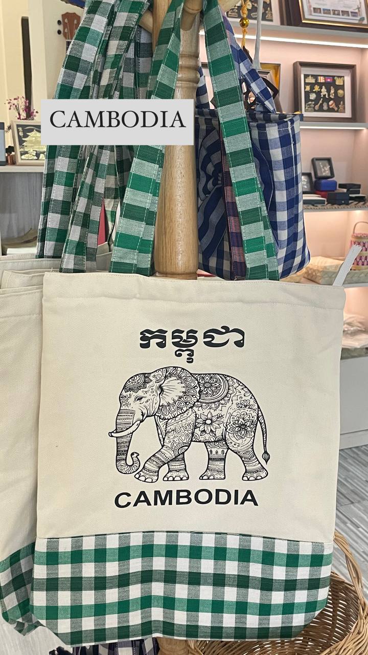 Khmer- Krama Bag II