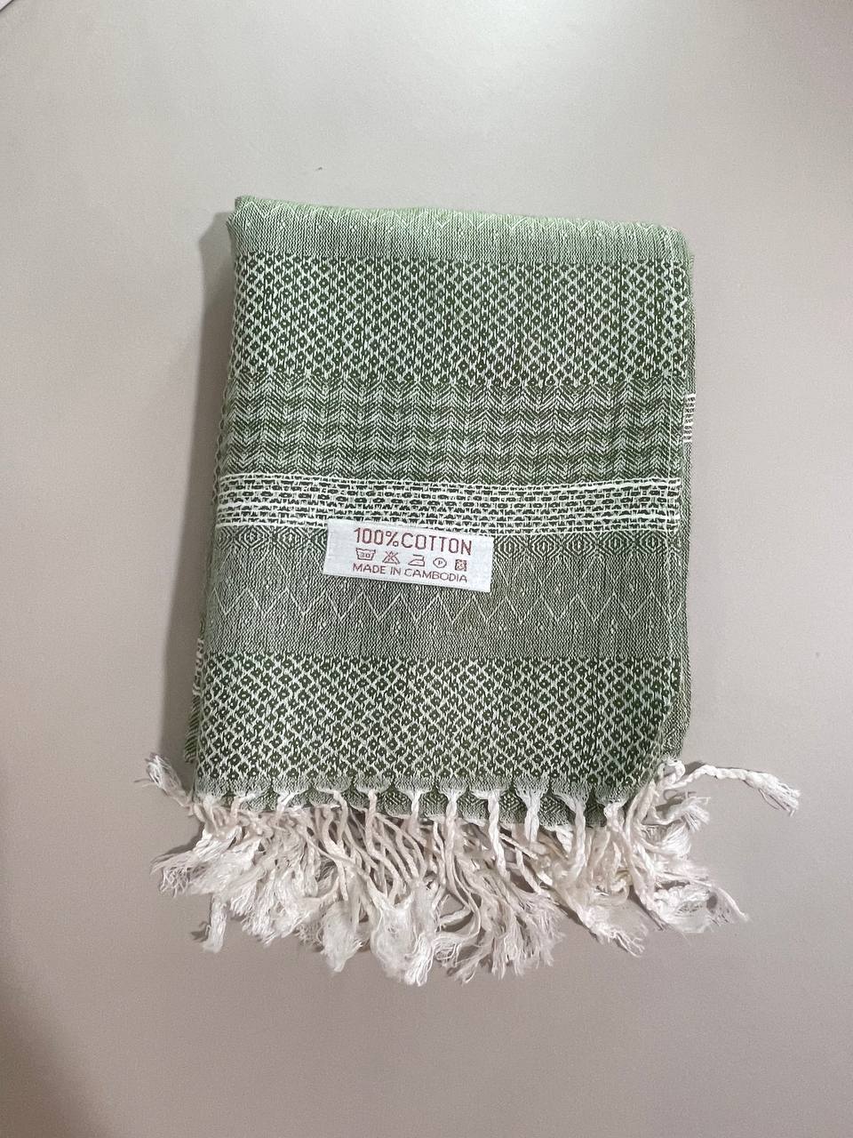 Khmer Krama (Scarf) - ក្រម៉ាខ្មែរ 6 (Cotton)