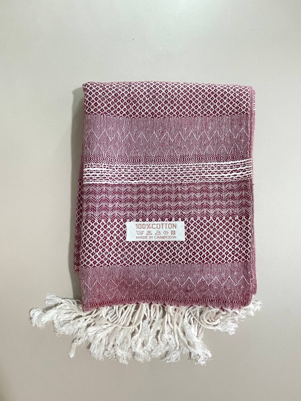 Khmer Krama (Scarf) - ក្រម៉ាខ្មែរ 6 (Cotton)