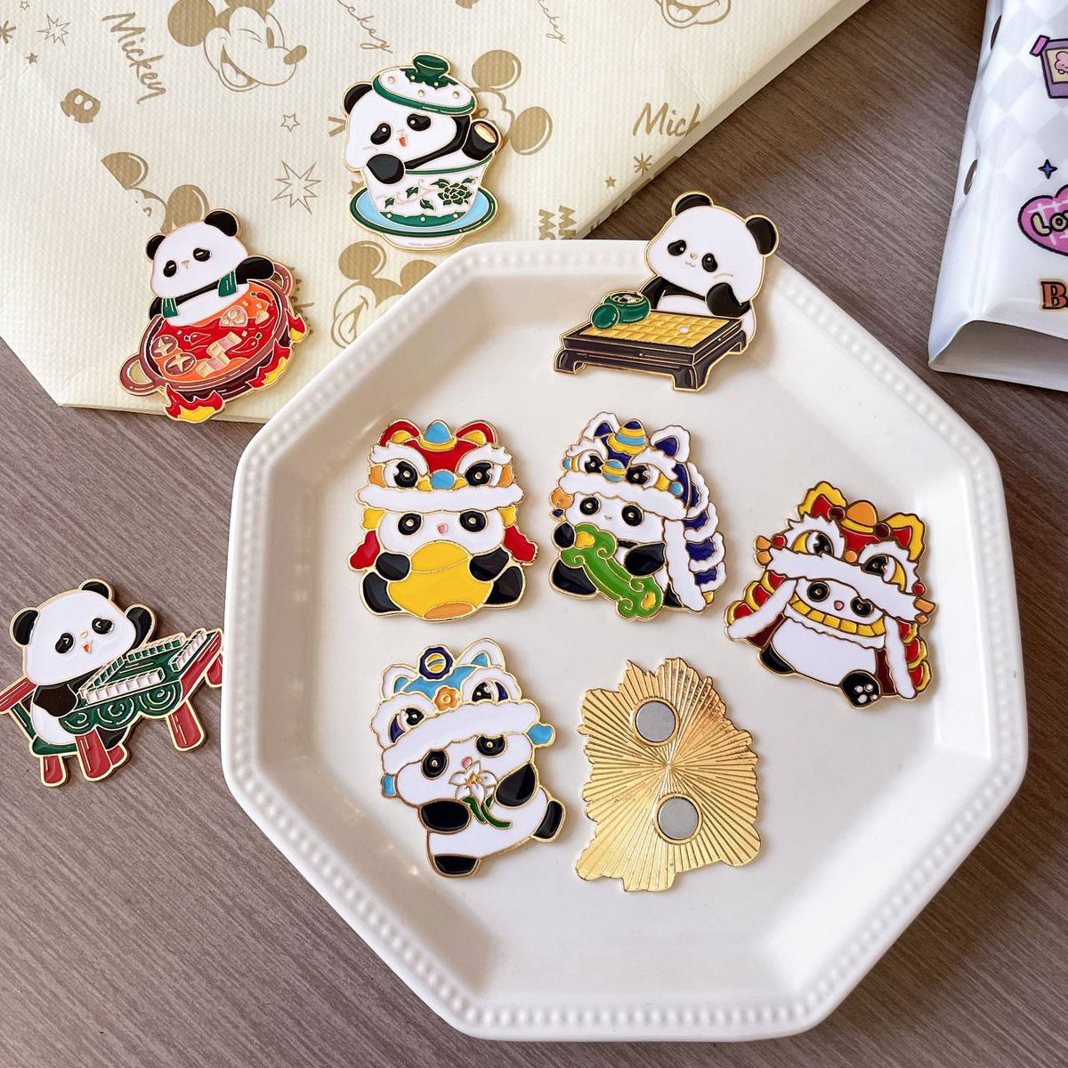 Chinese - Mongsay Panda (Refri Magnet type)