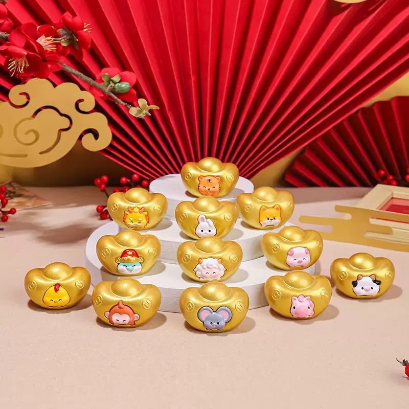 Chinese - Zodiac Signs Gold Bar