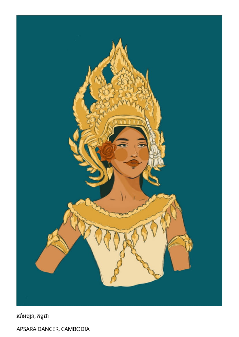 Khmer Postcard - Royal Ballet
