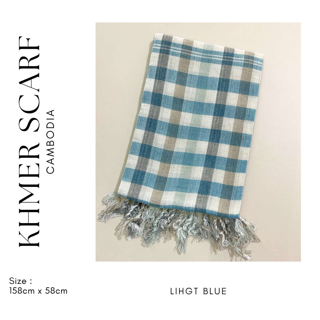 Khmer Krama ( Scarf- Normal) - ក្រម៉ាខ្មែរ S