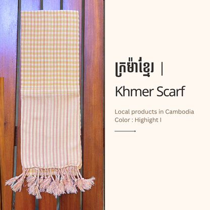 Khmer Krama ( Scarf- Normal) - ក្រម៉ាខ្មែរ L