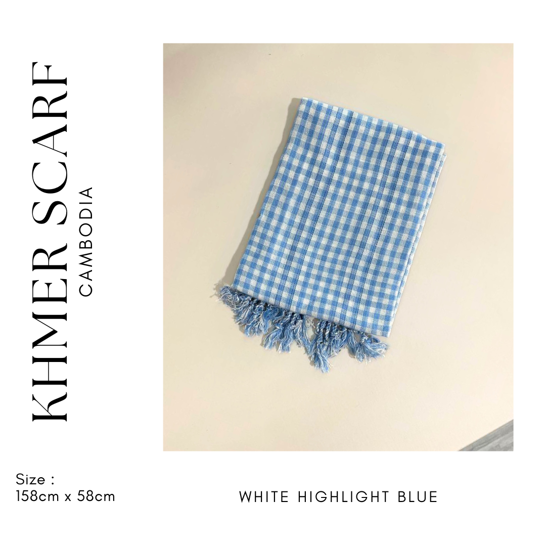 Khmer Krama ( Scarf- Normal) - ក្រម៉ាខ្មែរ S