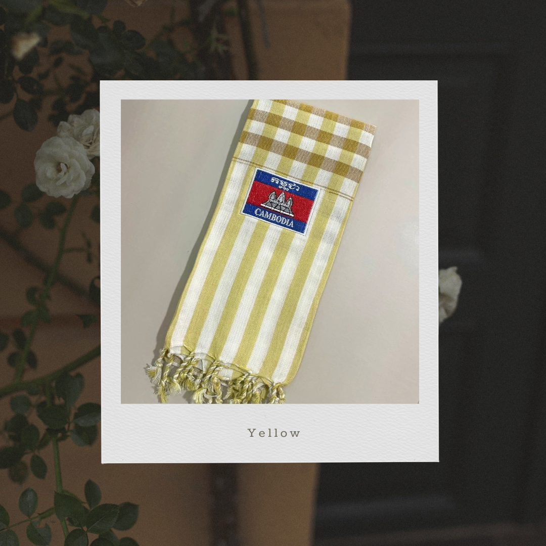 Khmer Krama (flag - Scarf)
