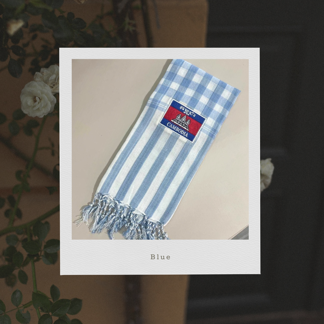 Khmer Krama (flag - Scarf)