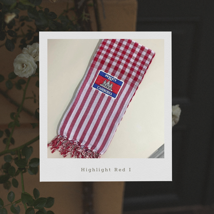 Khmer Krama (flag - Scarf)