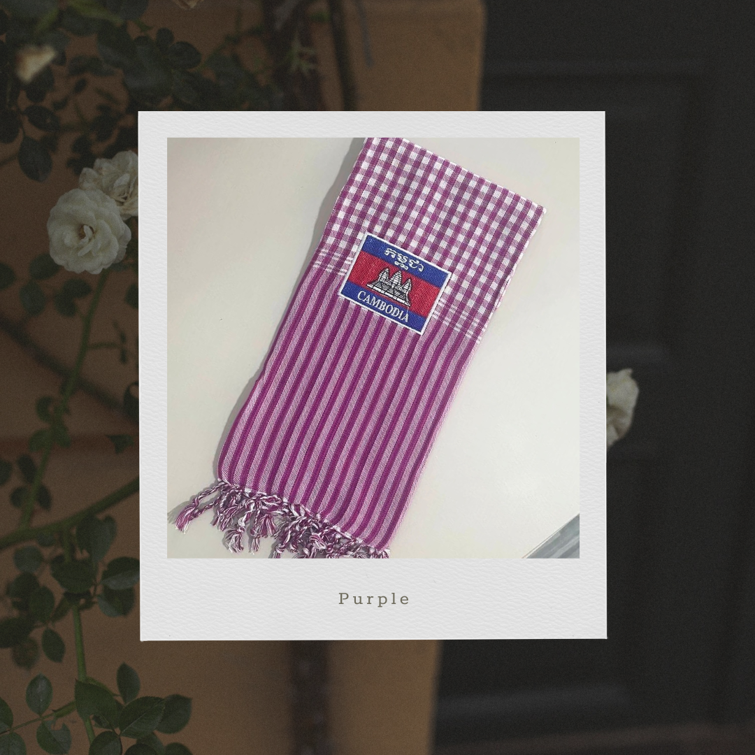 Khmer Krama (flag - Scarf)