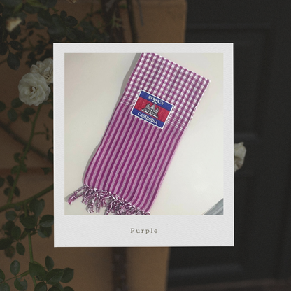 Khmer Krama (flag - Scarf)