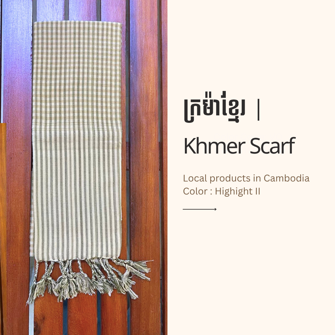 Khmer Krama ( Scarf- Normal) - ក្រម៉ាខ្មែរ L