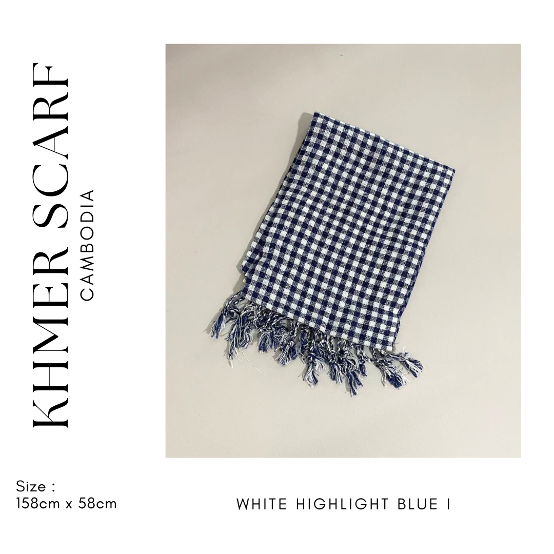 Khmer Krama ( Scarf- Normal) - ក្រម៉ាខ្មែរ S