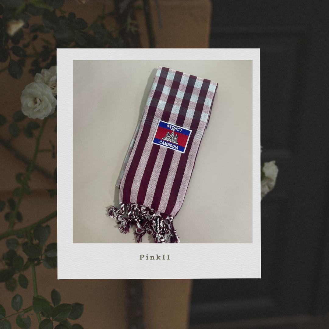 Khmer Krama (flag - Scarf)