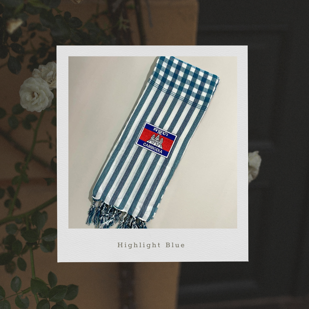 Khmer Krama (flag - Scarf)