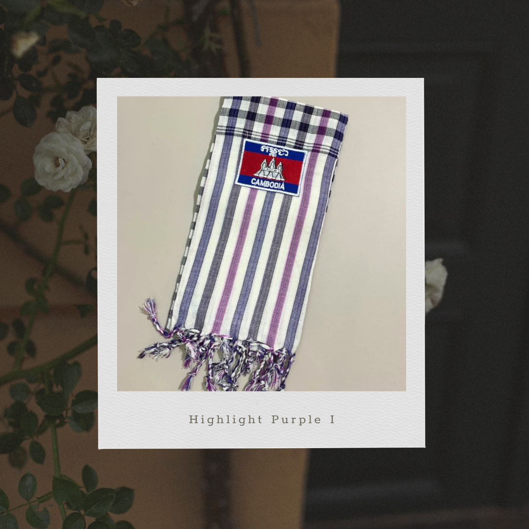 Khmer Krama (flag - Scarf)