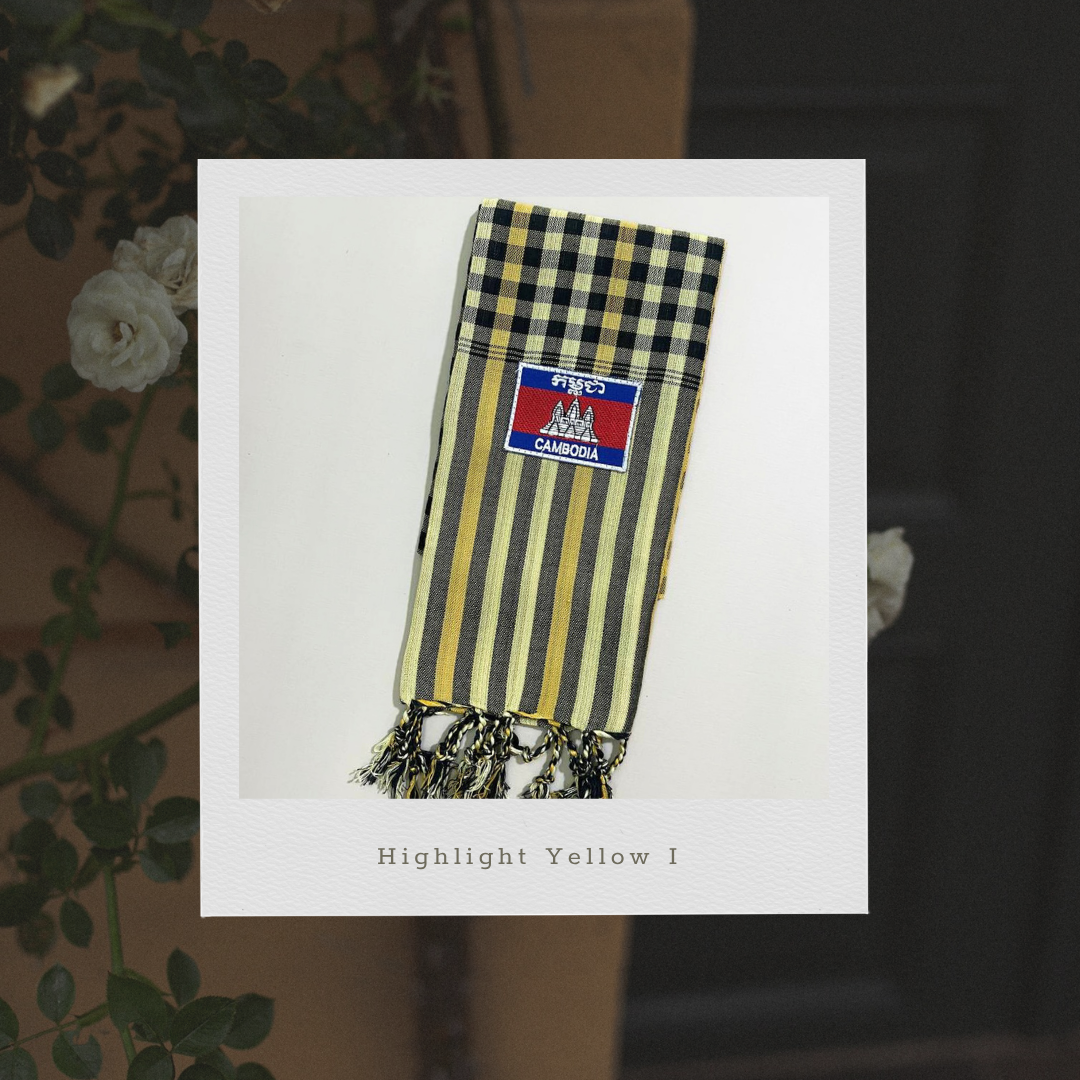 Khmer Krama (flag - Scarf)