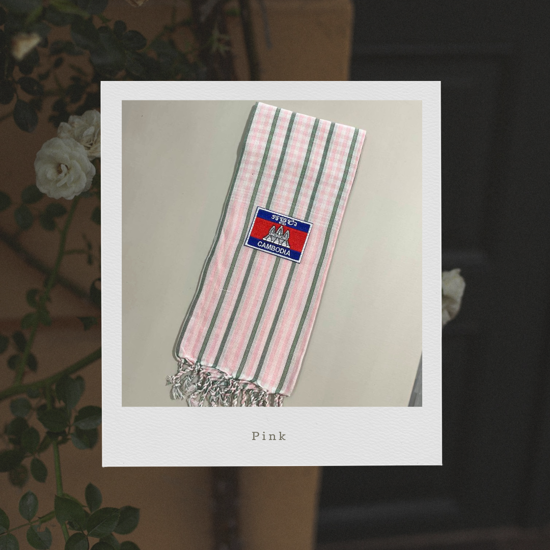 Khmer Krama (flag - Scarf)