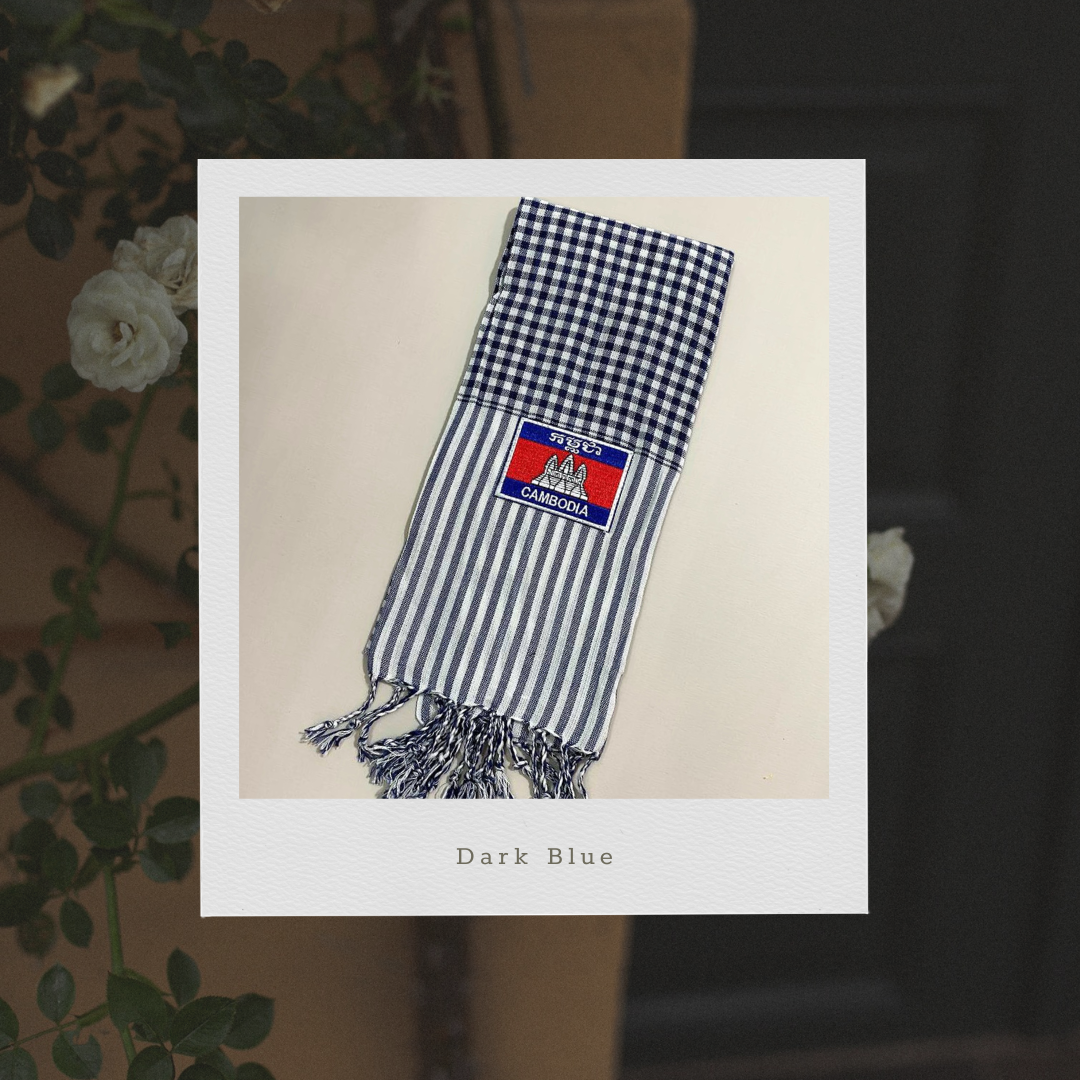 Khmer Krama (flag - Scarf)