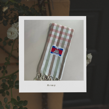 Khmer Krama (flag - Scarf)