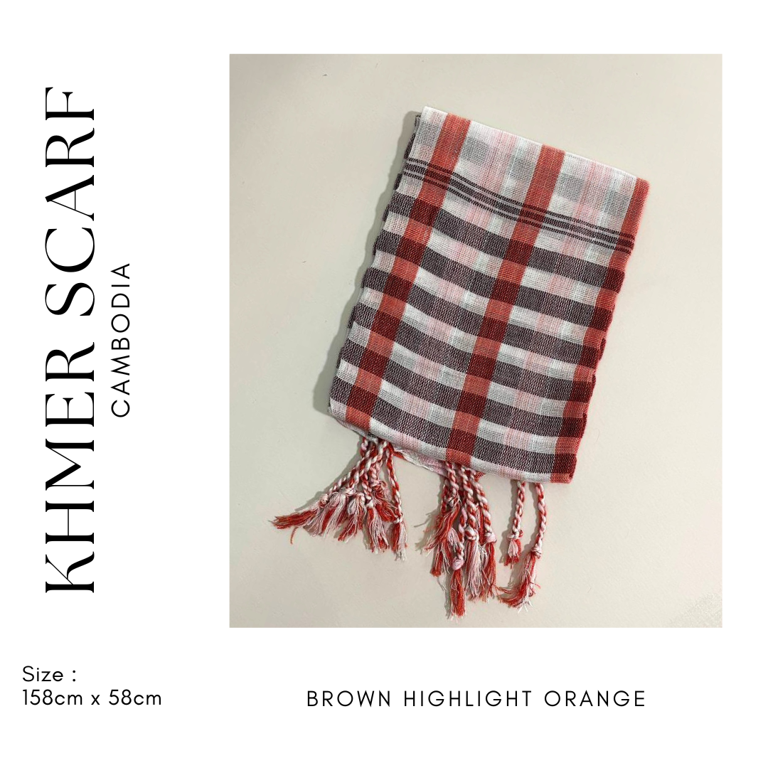 Khmer Krama ( Scarf- Normal) - ក្រម៉ាខ្មែរ S