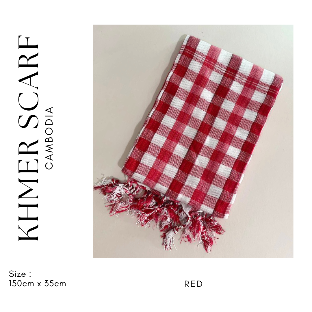 Khmer Krama ( Scarf- Normal) - ក្រម៉ាខ្មែរ S