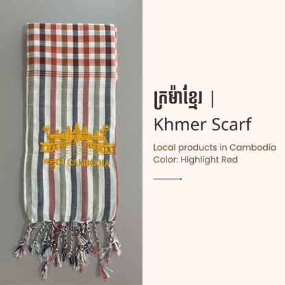 Khmer Krama (Angkor Wat - Scarf)