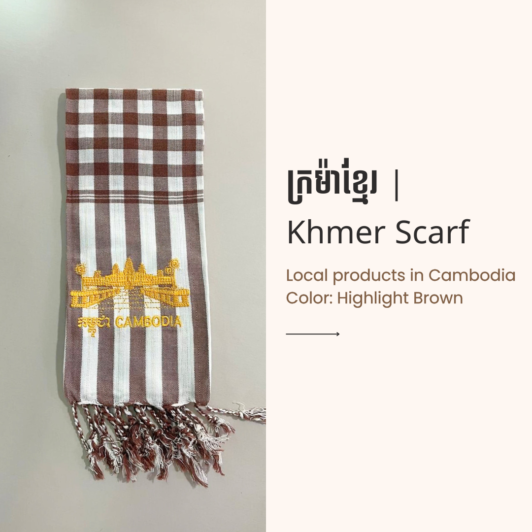Khmer Krama (Angkor Wat - Scarf)