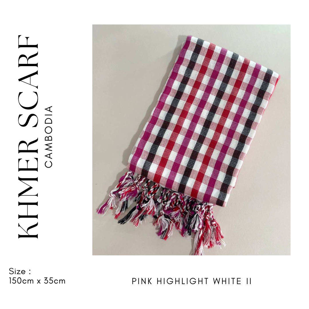 Khmer Krama ( Scarf- Normal) - ក្រម៉ាខ្មែរ S