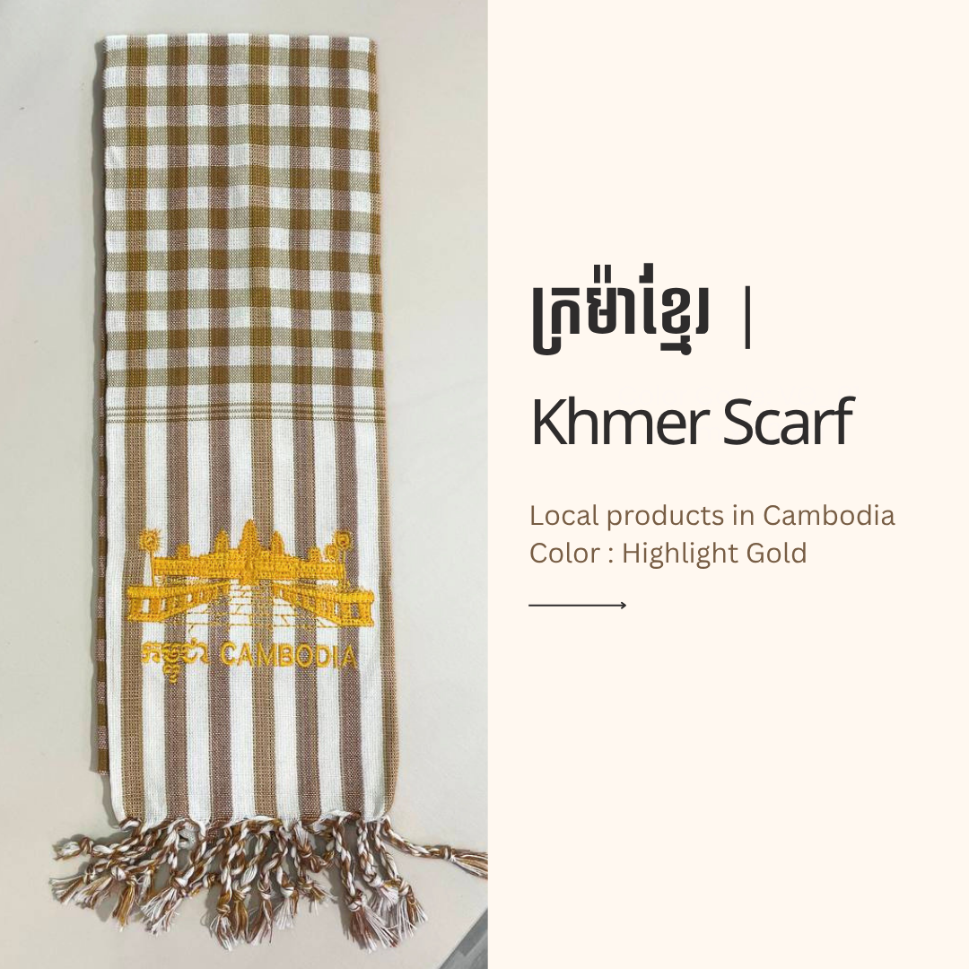 Khmer Krama (Angkor Wat - Scarf)