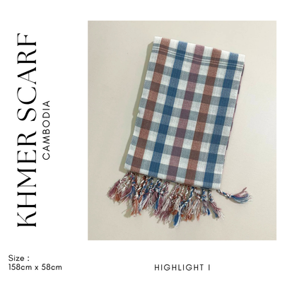Khmer Krama ( Scarf- Normal) - ក្រម៉ាខ្មែរ S
