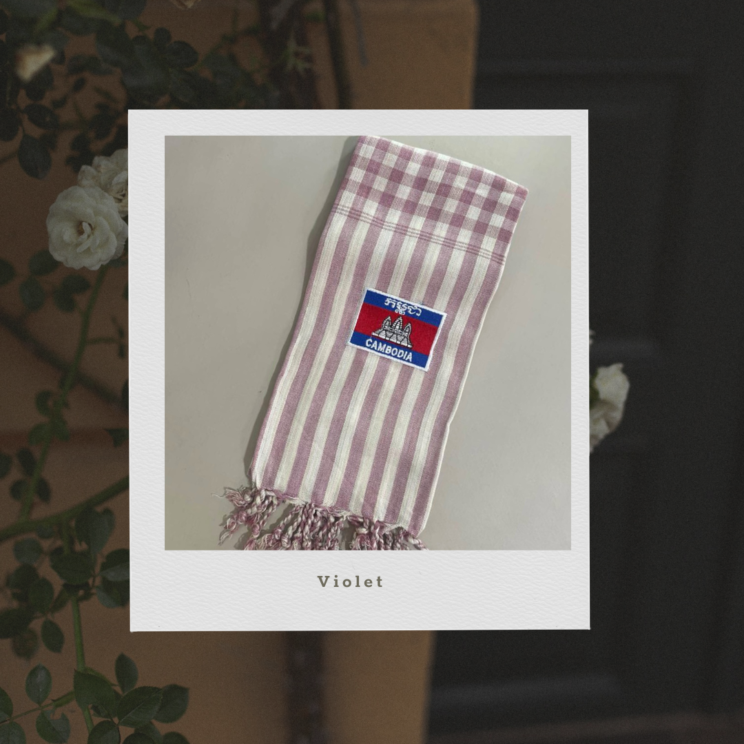 Khmer Krama (flag - Scarf)